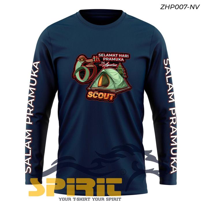 Kaos Casual Pramuka "Scout Spirit"